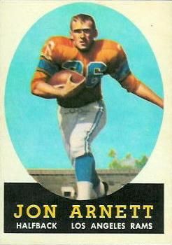 Jon Arnett 1958 Topps #20 Sports Card