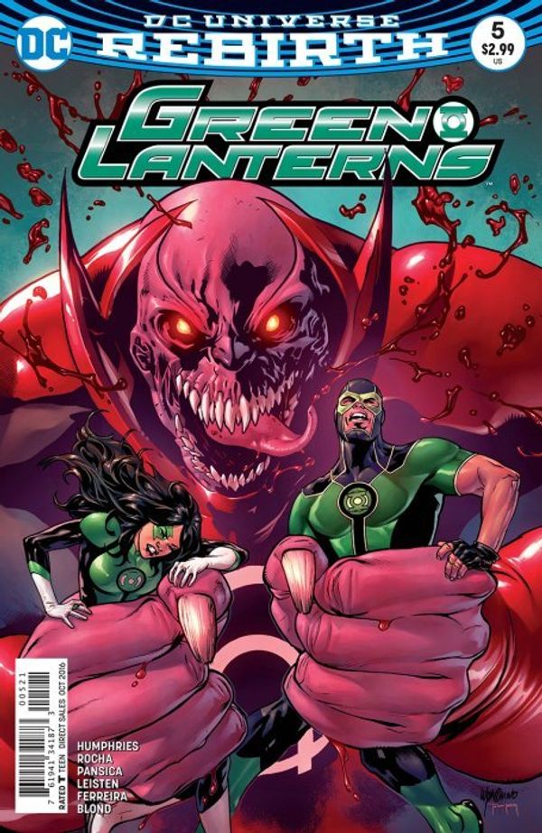 Green Lanterns #5 (Variant Cover)