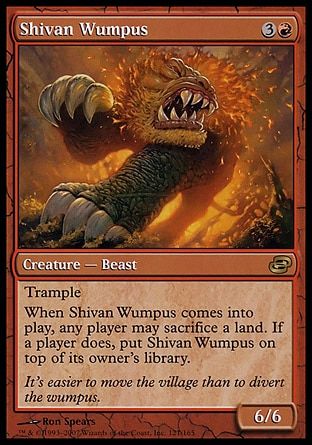 Shivan Wumpus (Planar Chaos) Trading Card