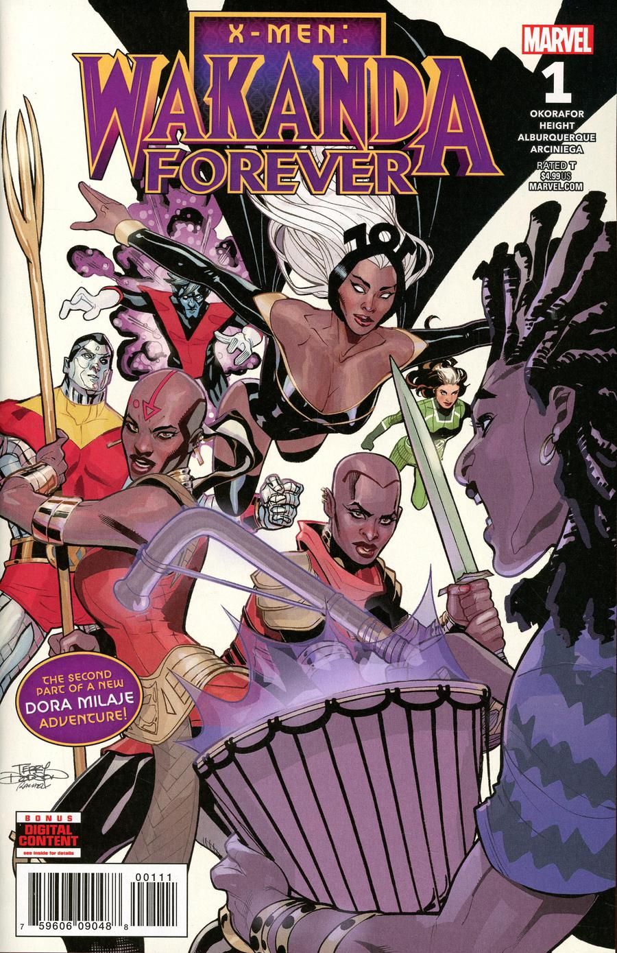Wakanda Forever: X-Men #1 Comic