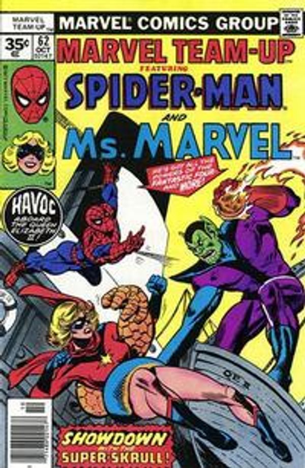 Marvel Team-Up #62 (35 cent variant)