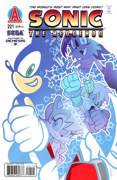 Sonic the Hedgehog #221 Comic