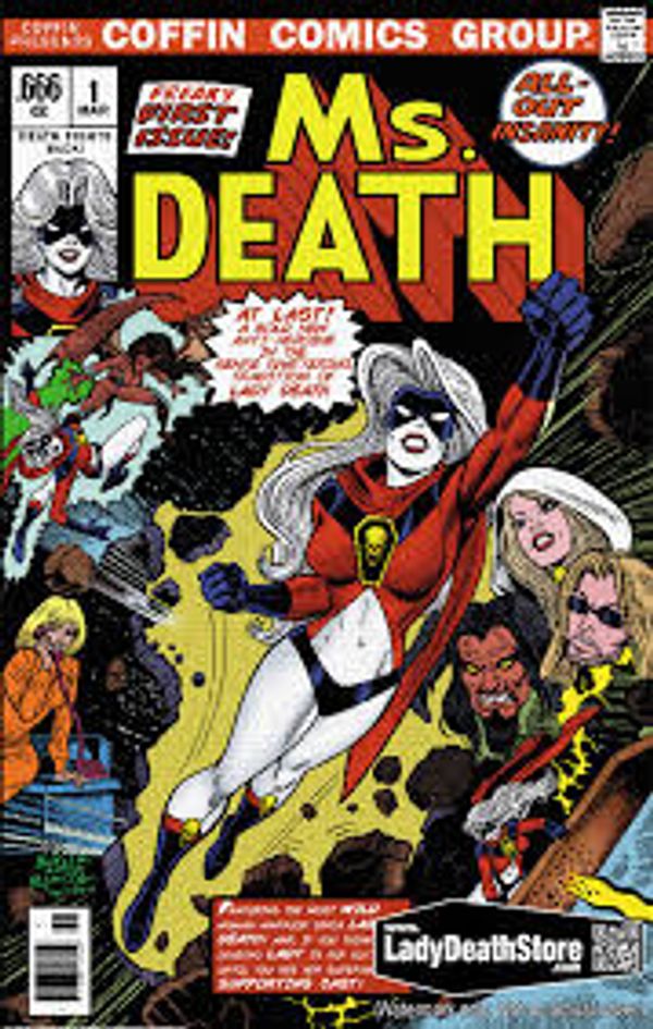 Lady Death: Extinction Express #1 (Ms. Death Edition)