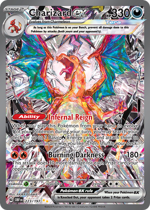 Charizard ex (223/197) - Obsidian Flames