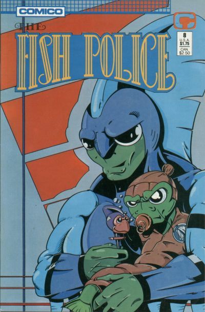 Fish Police #8 Comic