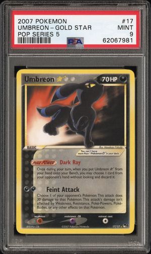 Umbreon ★ Star (17/17) - POP Series 5