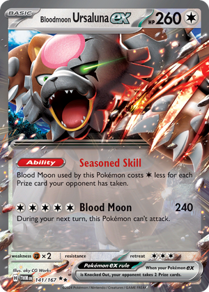 Bloodmoon Ursaluna ex (141/167) - Twilight Masquerade