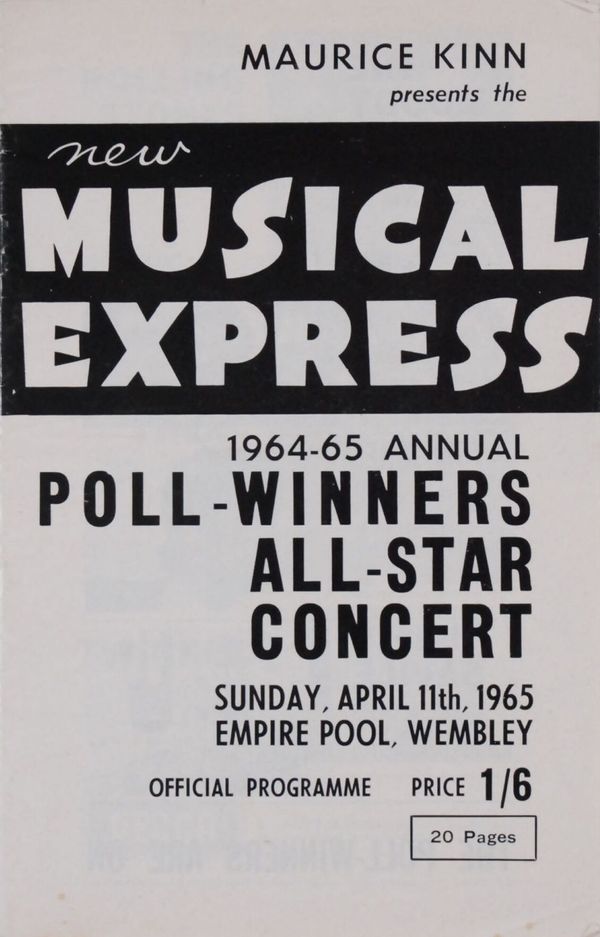 1965-NME All Stars-Wembley Empire Pool-The Rolling Stones-The Beatles