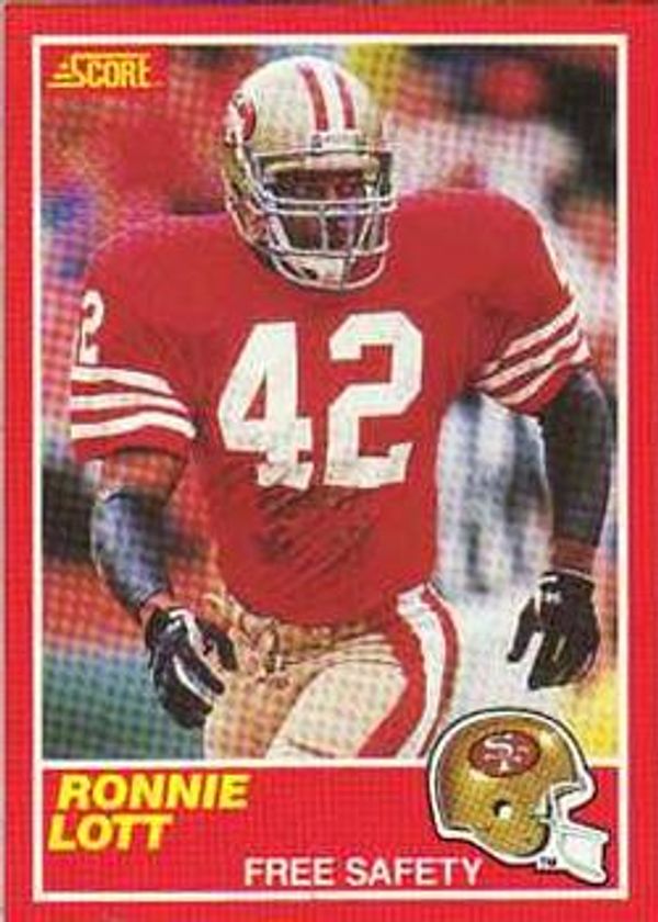 Ronnie Lott 1989 Score #215