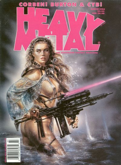 Heavy Metal Magazine #Vol. 18 #1 Comic