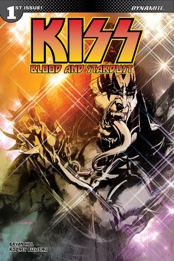 Kiss Blood Stardust #1 (50 Copy Sayger Demon Sgn Cover)
