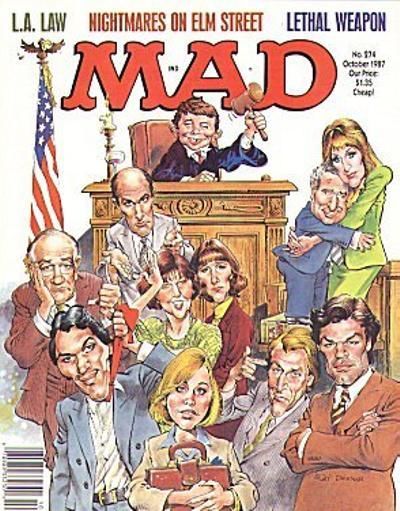 Mad #274 Comic