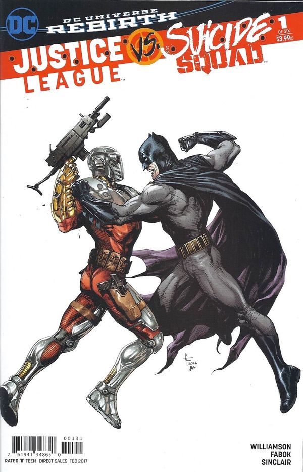Justice League vs. Suicide Squad #1 (Suicide Squad Variant Cover)