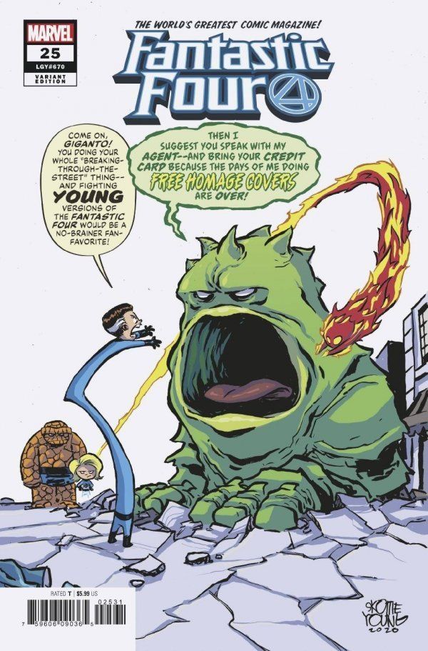Fantastic Four #25 (Young Variant)