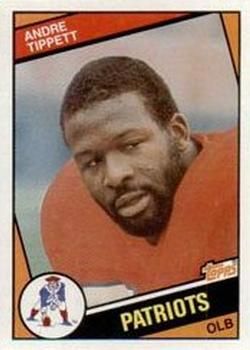 Andre Tippett 1984 Topps #143 Sports Card