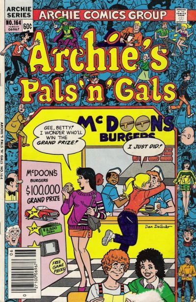 Archie's Pals 'N' Gals #164 Comic