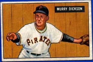 Murry Dickson 1951 Bowman #167 Sports Card