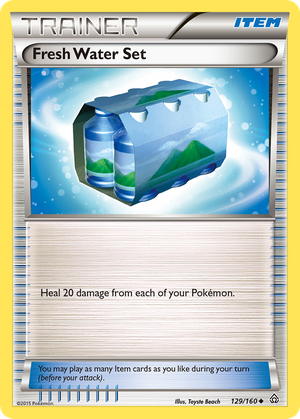 Fresh Water Set (Trainer: Item) (129/160) - Primal Clash