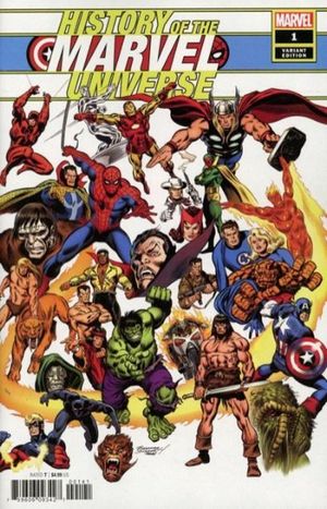 History of the Marvel Universe #1 (Buscema Hidden Gem Variant)