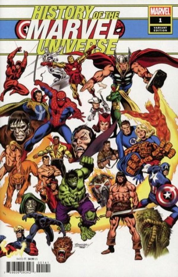 History of the Marvel Universe #1 (Buscema Hidden Gem Variant)