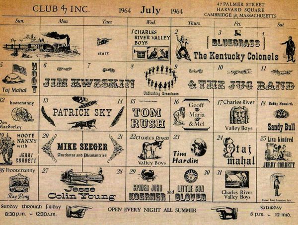 AOR-1.81 Club 47 July Calendar 1964