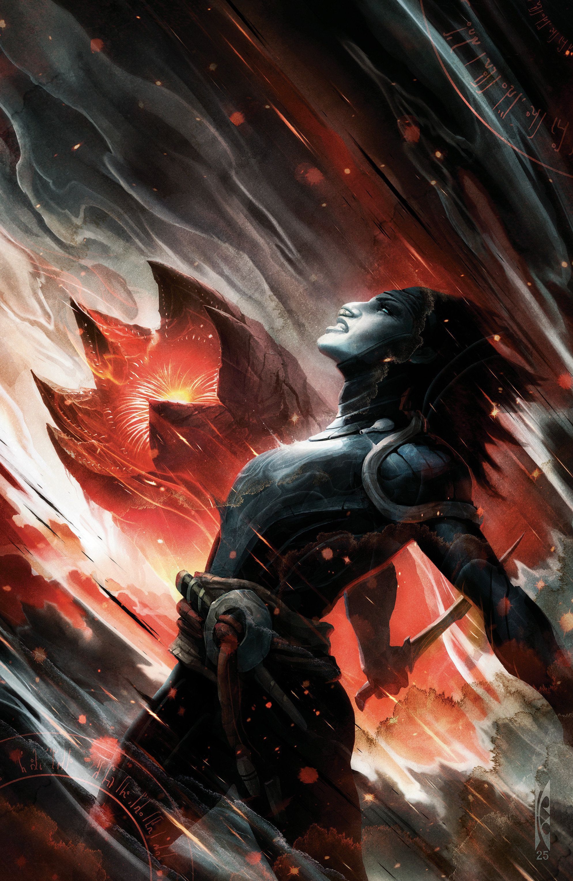 Dune: Edge of a Crysknife – Rage of Shai-Hulud #1 (E Unlockable Variant Full Art Swanland) Comic