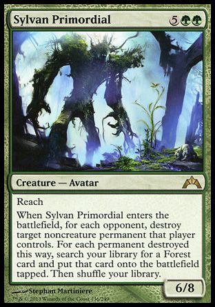 Sylvan Primordial (Gatecrash) Trading Card