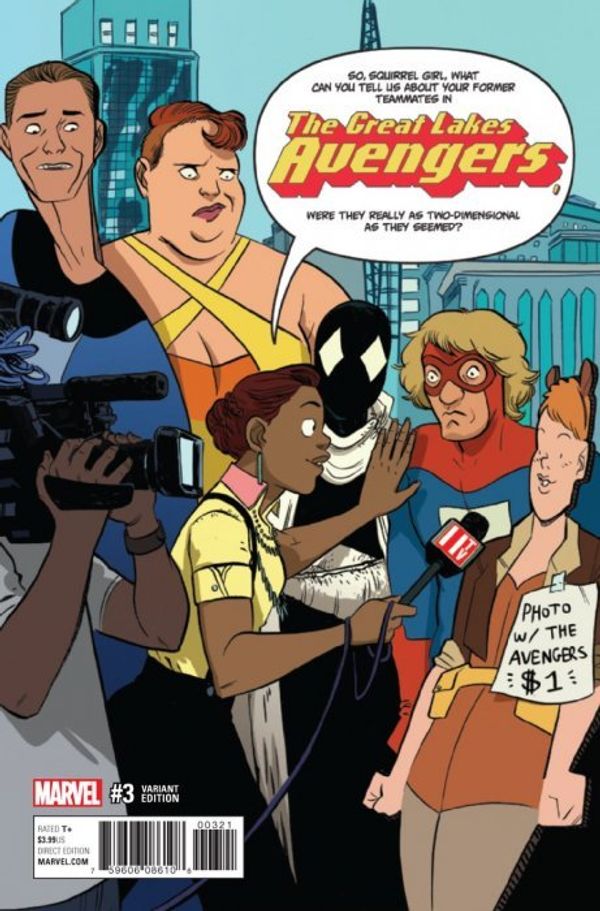 Great Lakes Avengers #3 (Henderson Variant)