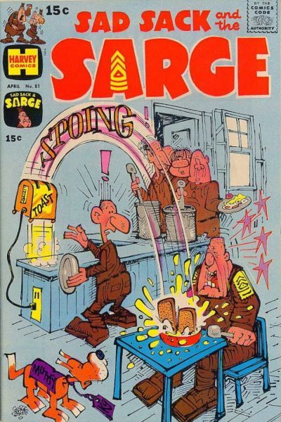 Sad Sack And The Sarge #81 Comic