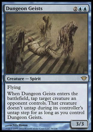 Dungeon Geists (Dark Ascension) Trading Card