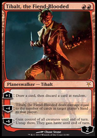 Tibalt, the Fiend-Blooded (Sorin vs. Tibalt) Trading Card