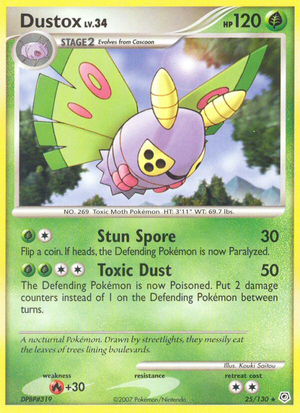 Dustox (25/130) - Diamond & Pearl