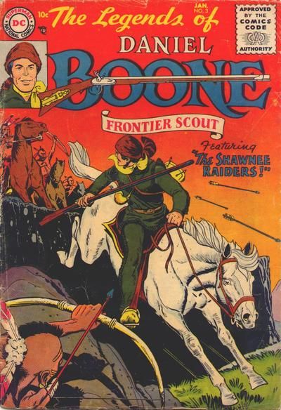 Legends of Daniel Boone, The #3 Comic