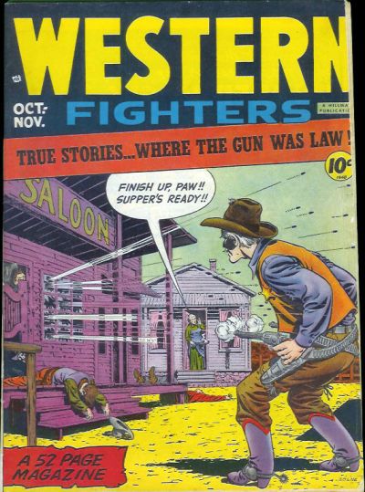 Western Fighters #4 Comic