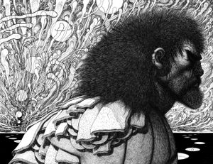 Karman Blade #2 (Cvr C Inc 1:25 Ian Bertram B&W Wraparound Variant)