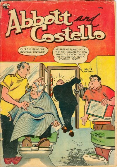 Abbott and Costello Comics #19 Comic