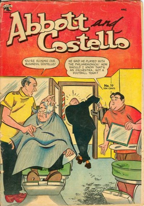 Abbott and Costello Comics #19