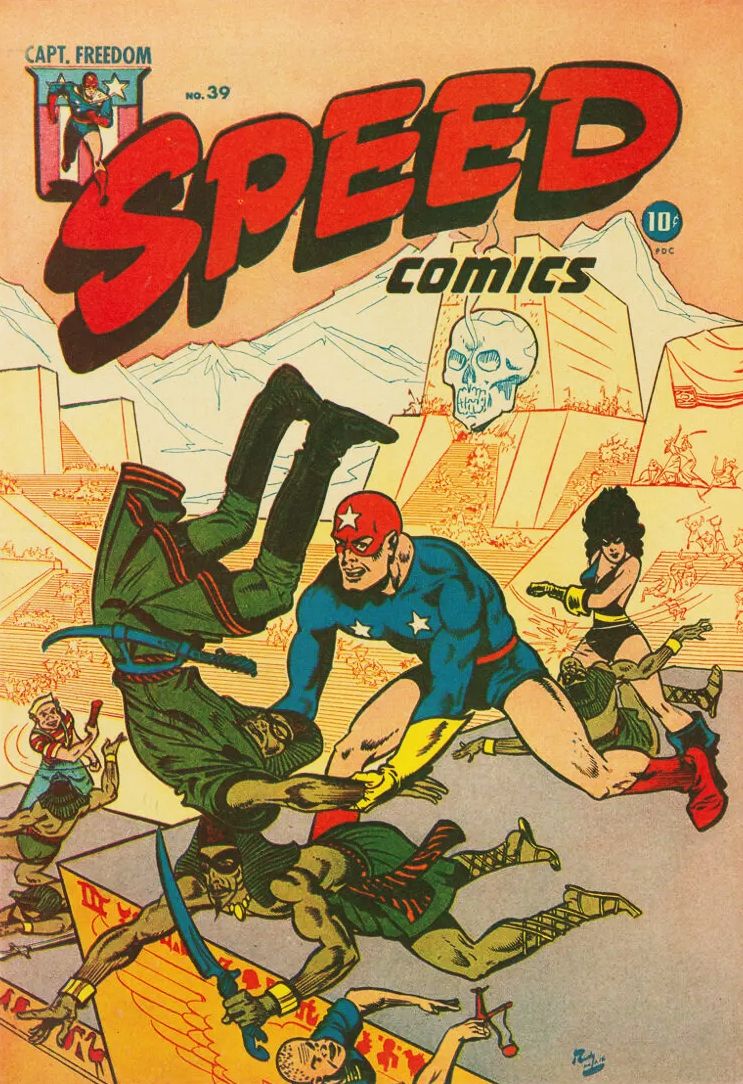 Speed Comics #39 Comic