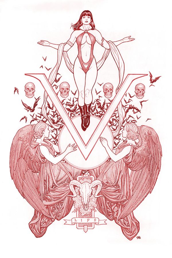 Vengeance of Vampirella #1 (Cho Ultra Ltd Red Line Art Cover)