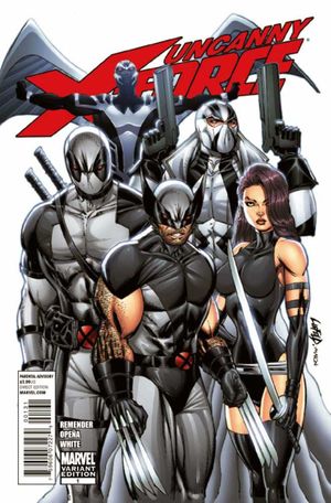 Uncanny X-Force #1 (Liefeld Variant Cover)