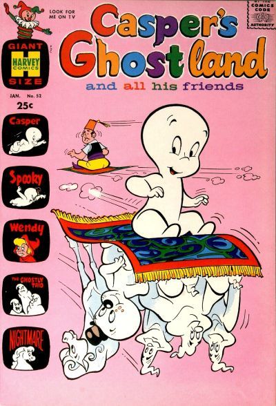 Casper's Ghostland #52 Comic