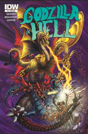 Godzilla In Hell #4 (Subscription Variant)