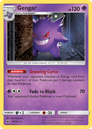 Gengar (38/111) - Crimson Invasion