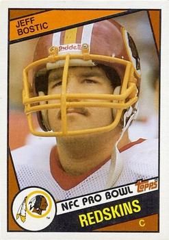 Jeff Bostic 1984 Topps #376 Sports Card