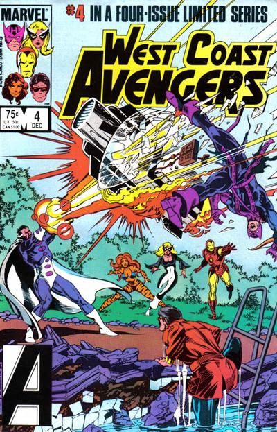 West Coast Avengers #4 Comic