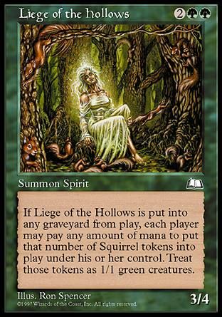 Liege of the Hollows (Weatherlight) Trading Card