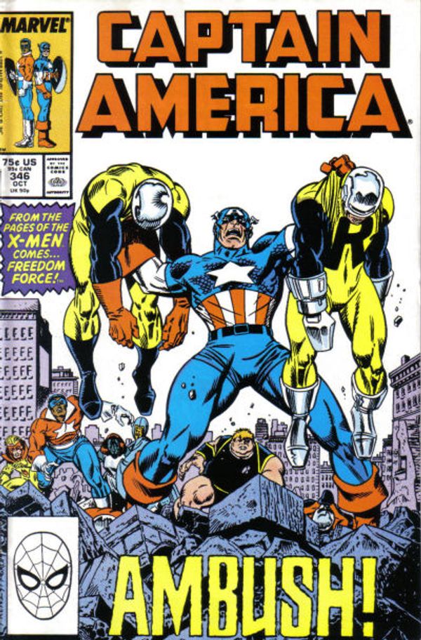 Captain America #346