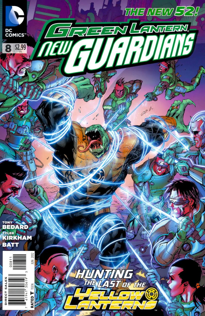 Green Lantern: New Guardians #8 Comic