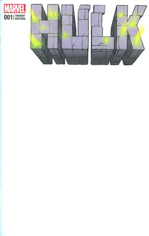 Now Hulk #1 (Blank Variant)