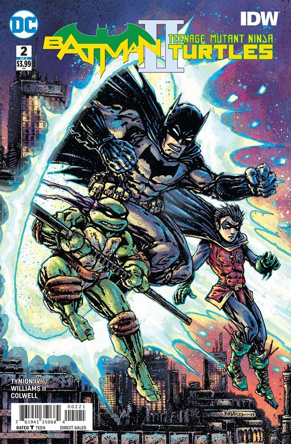 Batman/Teenage Mutant Ninja Turtles II #2 (Variant Cover)